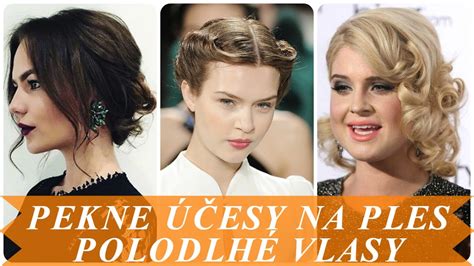 Polodlhé vlasy ozdobené perlovou sponou