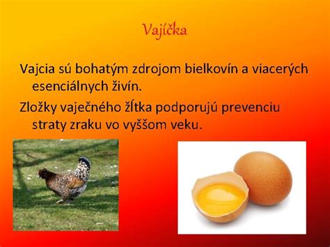 Zloženie vaječného žĺtka - infografika