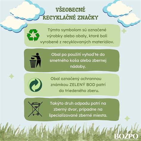 Bezpečnostné symboly na obaloch