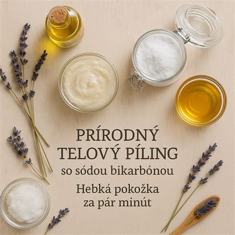 Schéma prípravy peelingu zo sódy bikarbóny
