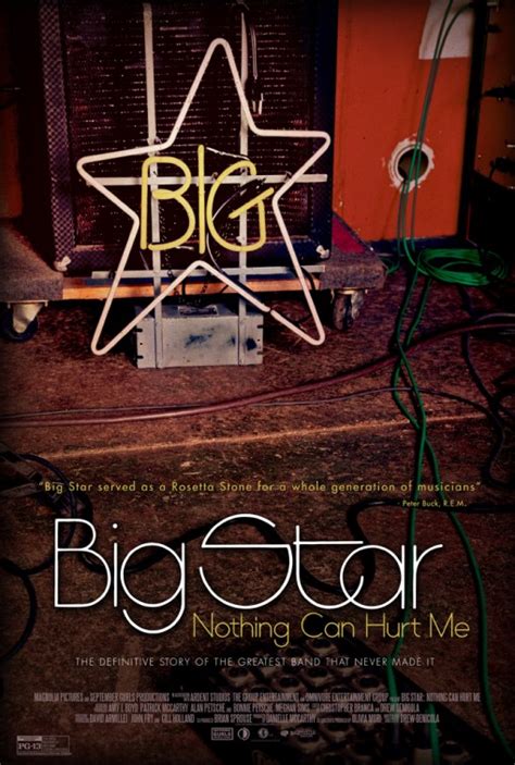 Filmový plagát k dokumentu Big Star: Nothing Can Hurt Me