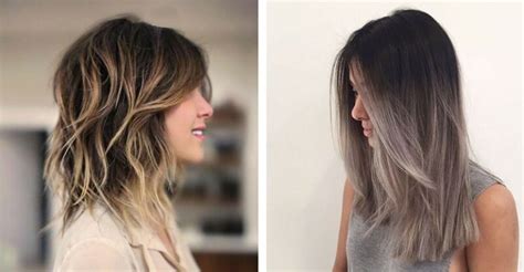 Príklad účesu s ombré