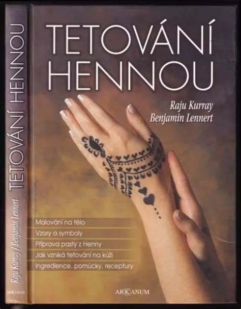 Rôzne symboly a vzory tetovania hennou