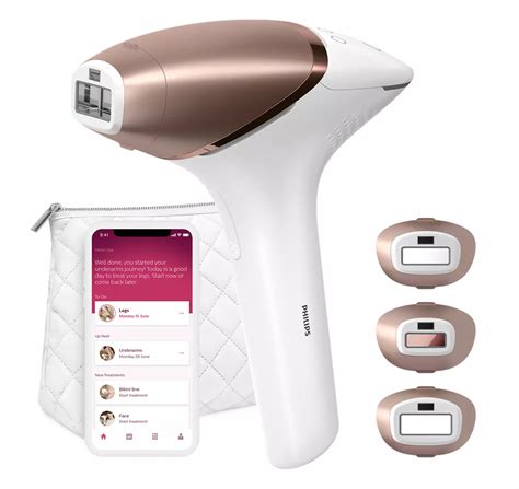 Philips Lumea IPL prístroj pri domácej epilácii