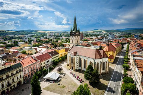 Panoráma historického centra Prešova