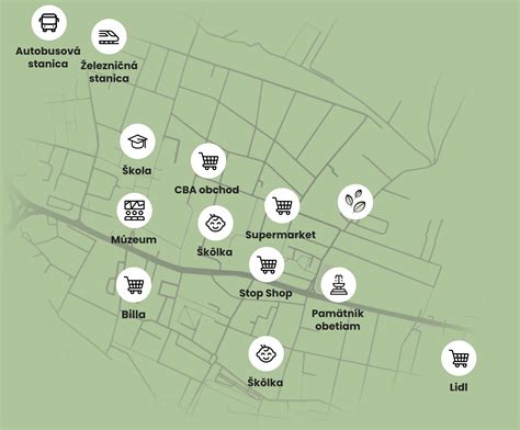 Mapa kaderníctiev v Liptovskom Mikuláši