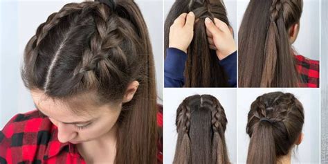 štýlový vysoký cop