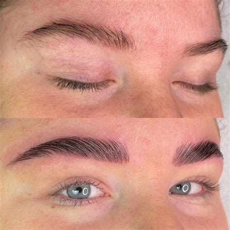 Štruktúra prirodzene upraveného obočia