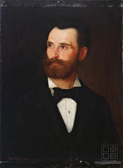 Ilustrácia muža s gotickým účesom a bradou