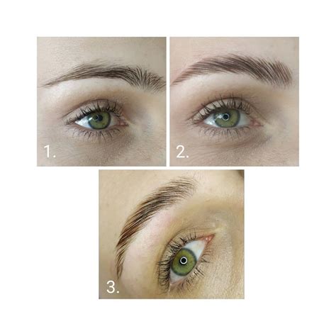 Porovnanie obočia pred a po aplikácii henny