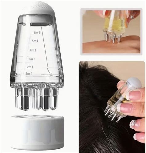 aplikátor séra na pokožku hlavy