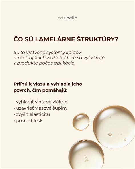 Ilustrácia molekúl ceramidov a ich ochranného účinku na vlasové vlákno.
