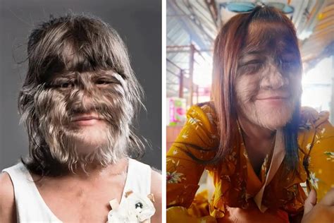 Dievča s novým účesom