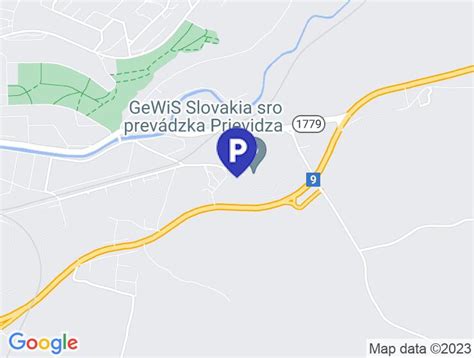 Mapa kaderníctiev a kozmetických salónov v Prievidzi