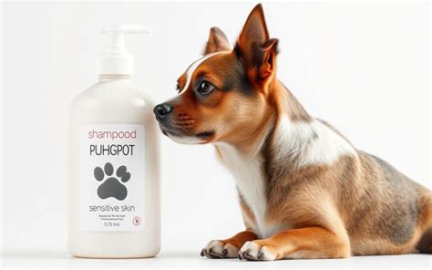 Ilustrácia psa s citlivou pokožkou