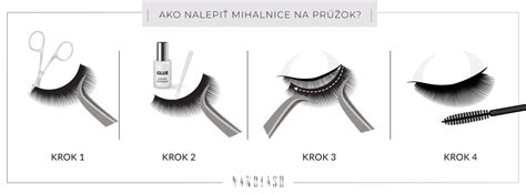 detailný záber na nalíčené mihalnice