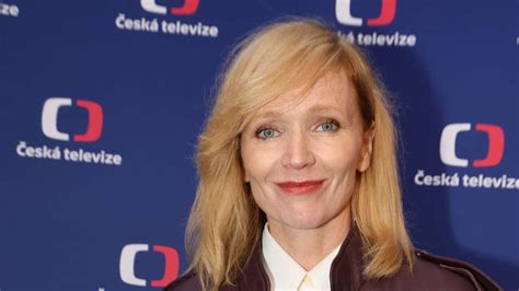 Aňa Geislerová preberá štátne vyznamenanie v saténových šatách