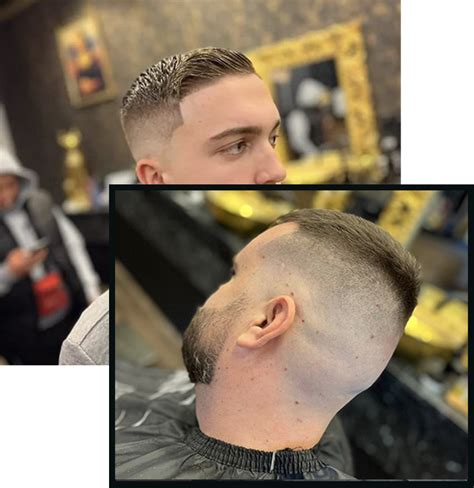 Barber v akcii pri strihaní vlasov