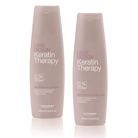 Fľaša šampónu Alfaparf Milano Lisse Design Keratin Therapy