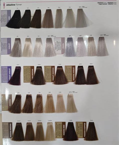 Paleta odtieňov Matrix Color Sync