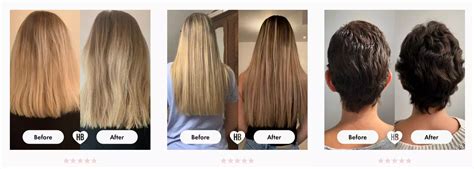 Porovnanie vlasov pred a po použití Hairburst