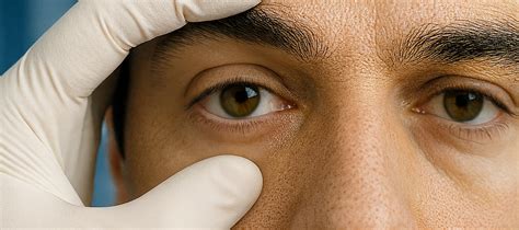 Rozjasnenie oblasti pod obočím