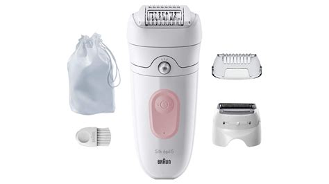 moderný epilátor Braun pri používaní