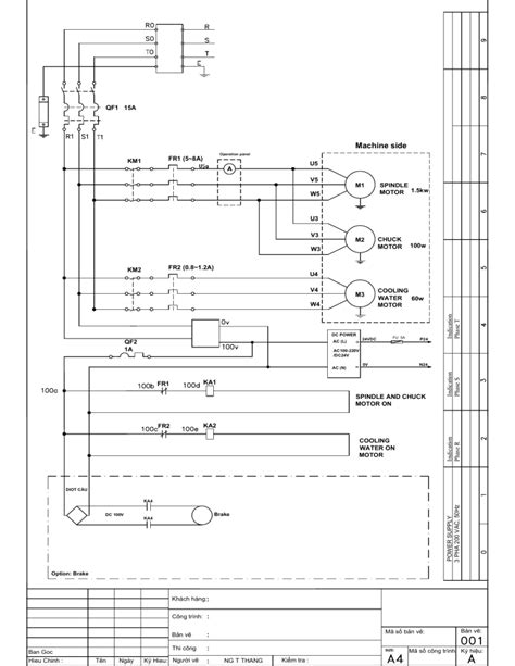 Schéma elektrického holiaceho strojčeka s vyznačenými časťami