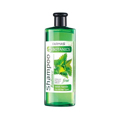 Fľaša šampónu Farmasi Botanics so žihľavou
