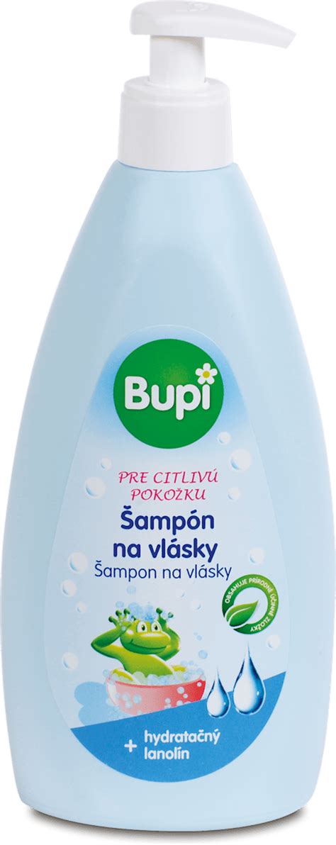 Fľaša Bupi BABY šampónu na vlasy s lanolínom
