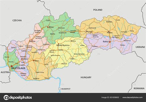Mapa Slovenska s vyznačenými predajňami COOP Jednota