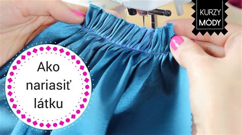 Šitie čiapky na šijacom stroji