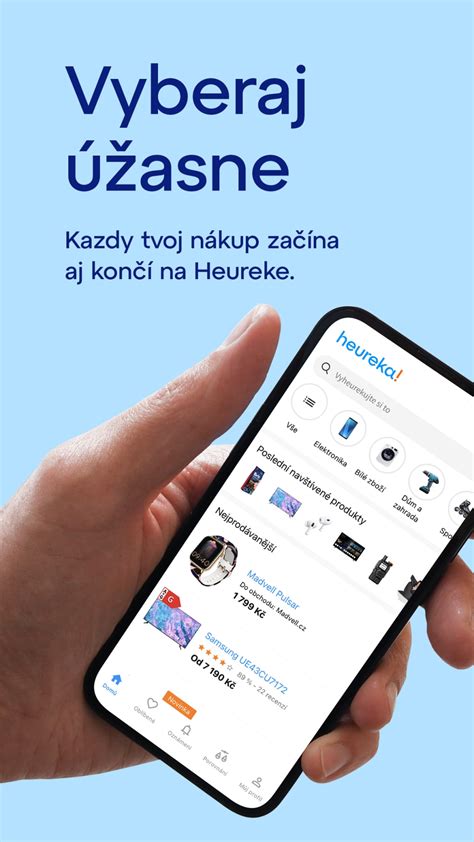 Screenshot webstránky Heureka.sk s funkciou Cenopád