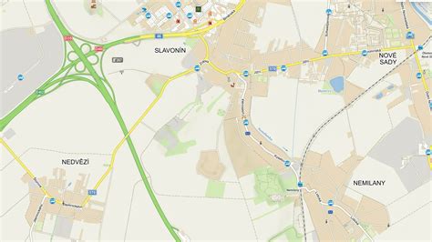 Mapa okolia kaderníctva Jožka v Poprade s vyznačenými blízkymi obchodmi a službami