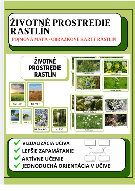 Mapa rastlín používaných v kozmetike