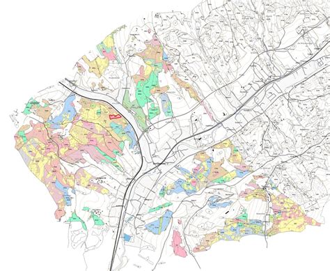 Mapa Svrčinovca s vyznačenými kľúčovými službami