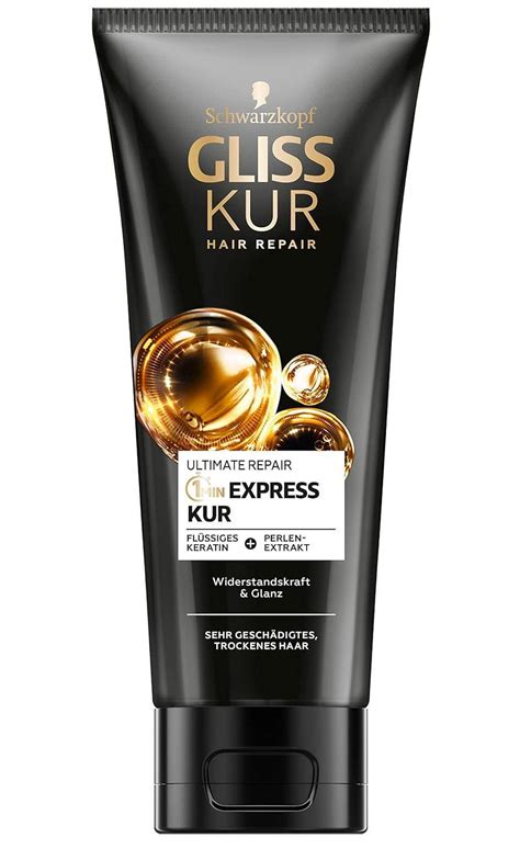 fľaša šampónu a balzamu Gliss Kur Ultimate Repair
