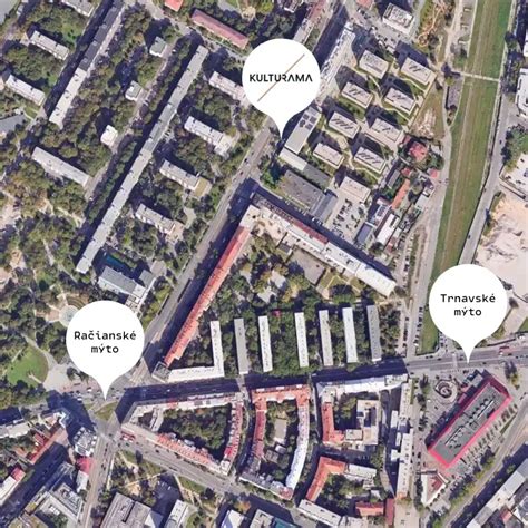 Mapa zobrazujúca polohu kaderníctva v blízkosti Bernolákova