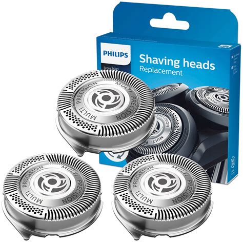 Detailný záber na rotačné holiace hlavice Philips SH50/50