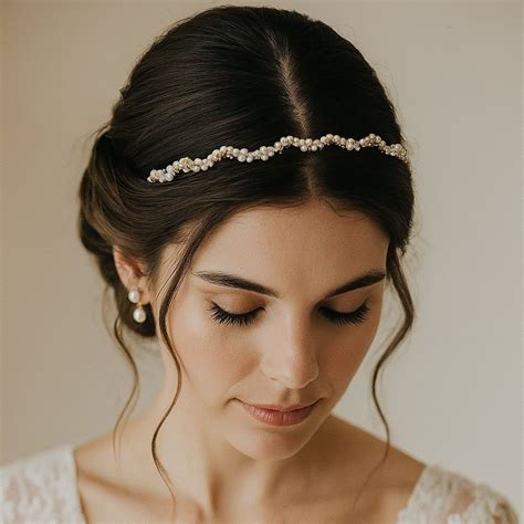 Svadobná nevesta s elegantným zdobeným drdolom