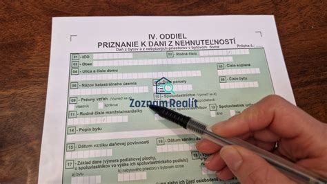 Daň z nehnuteľností - schéma