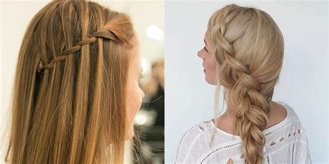 Rozdělení vlasů na tři prameny pro pletení copu