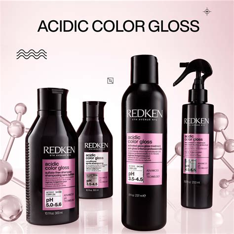 Fľaša šampónu Redken Acidic Color Gloss