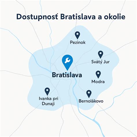 mapa dostupnosti služieb v Banskej Bystrici