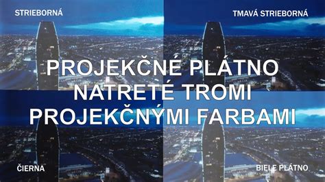porovnanie odtieňov melíru