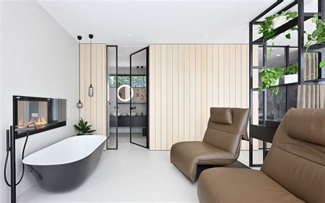 moderný interiér pánskeho kaderníctva v Bratislave