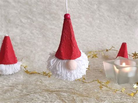 materiály na výrobu vianočného škriatka