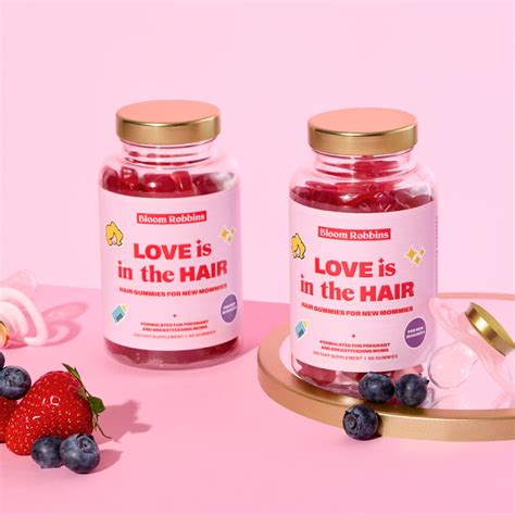 Gumené cukríky pre zdravé vlasy