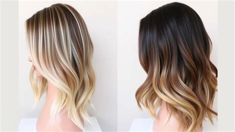 Ukážka techniky Balayage na vlasoch