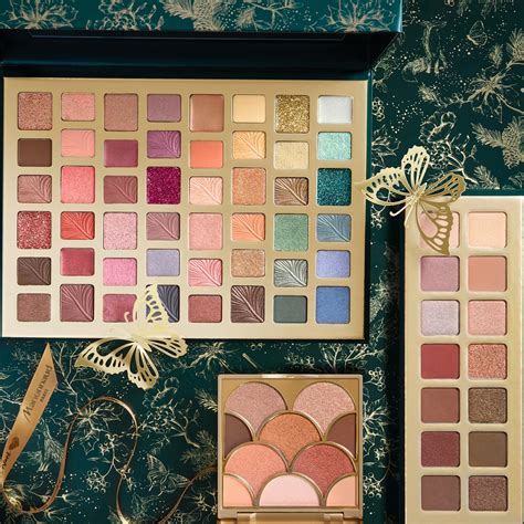 Swatche očných tieňov Astor Eye Artist Palette